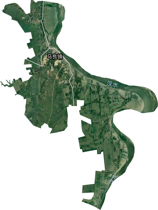 马良镇卫星图