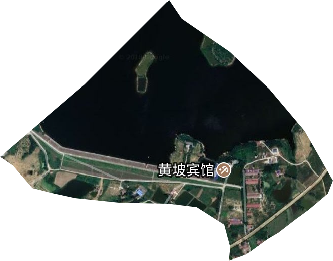 黄坡水库卫星图