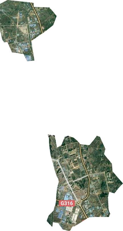 孝南区经济开发区卫星图