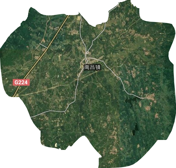 南吕镇卫星图