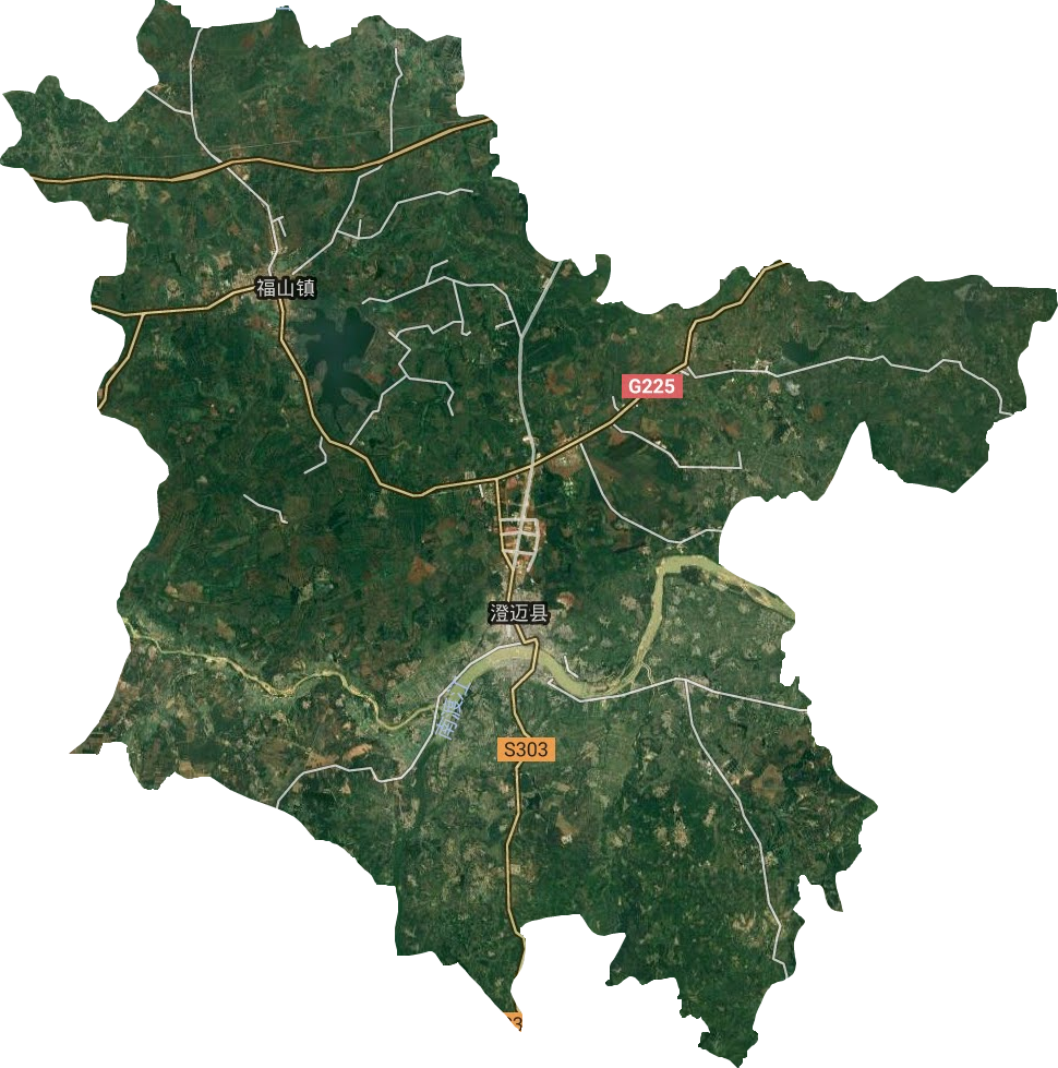 金江镇卫星图