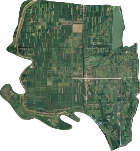 菱角湖管理区卫星图