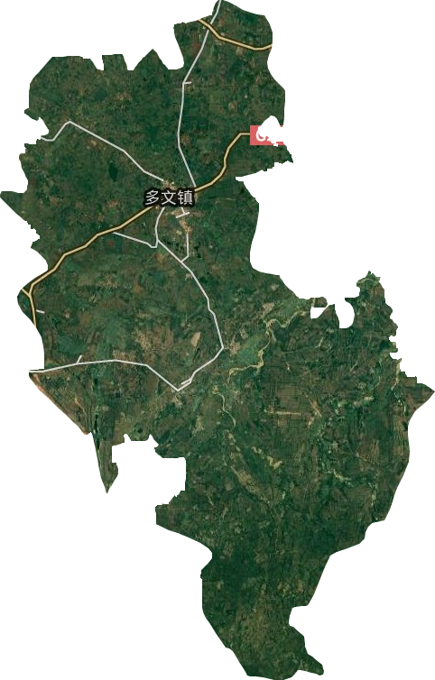 多文镇卫星图