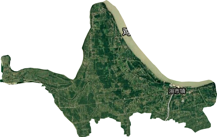 宛市镇卫星图