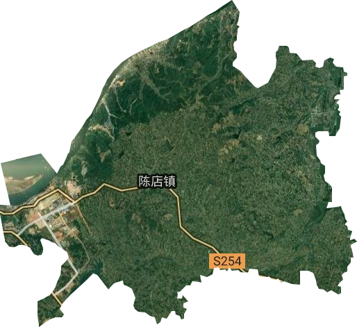 陈店镇卫星图