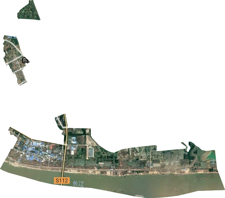 东湖街道卫星图