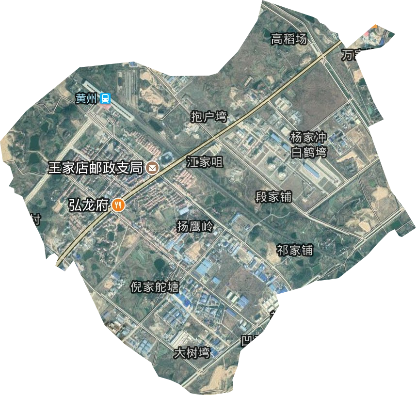火车站开发区卫星图