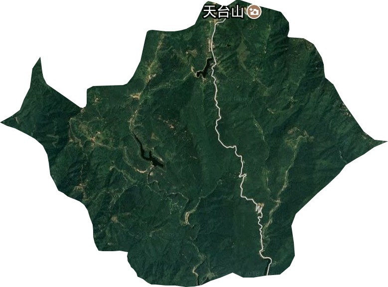 天台山旅游开发管理处卫星图