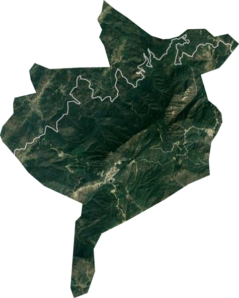 薄刀峰林场卫星图