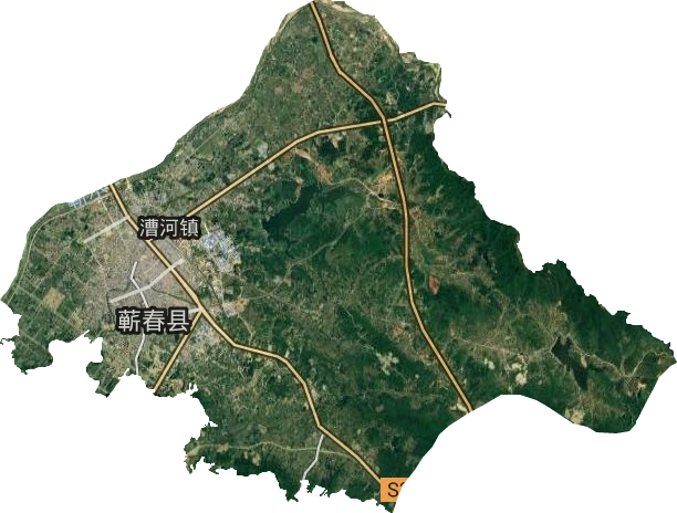 漕河镇卫星图