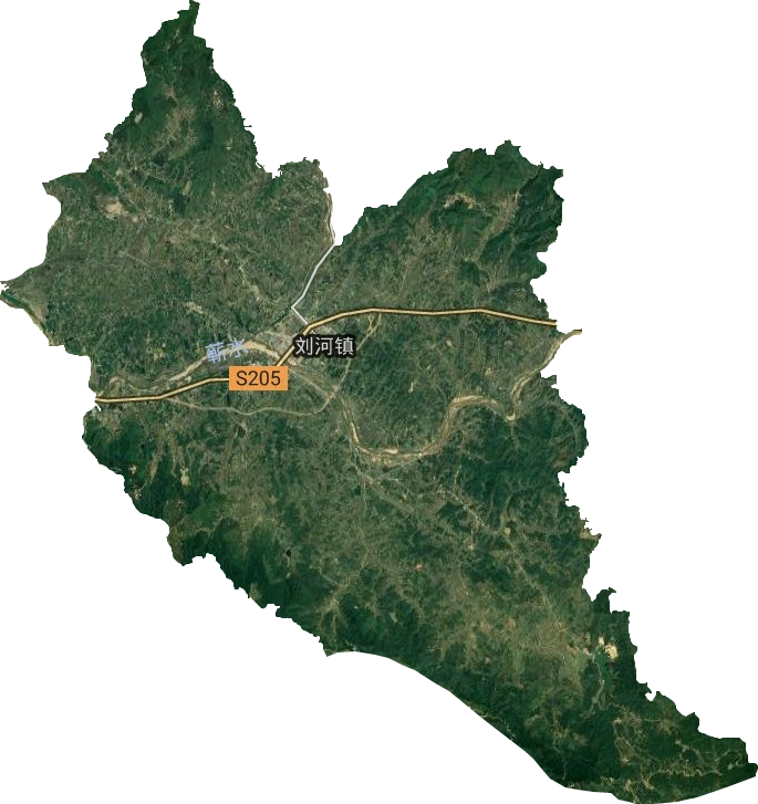 刘河镇卫星图