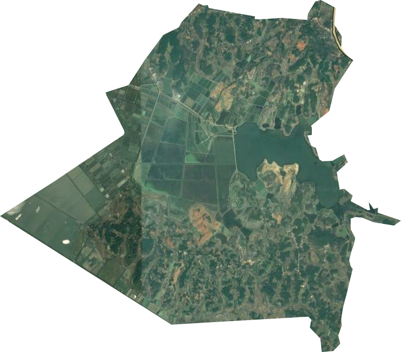 沧湖开发区卫星图