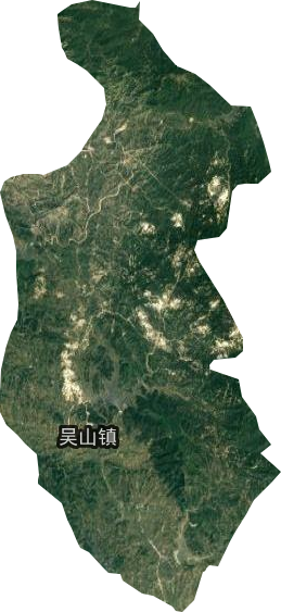 吴山镇卫星图