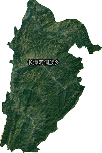 长潭河侗族乡卫星图