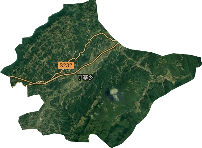 丁寨乡卫星图