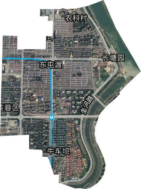 东屯渡街道卫星图