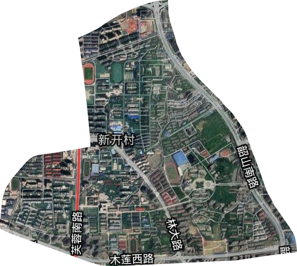 文源街道卫星图