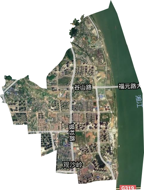 观沙岭街道卫星图