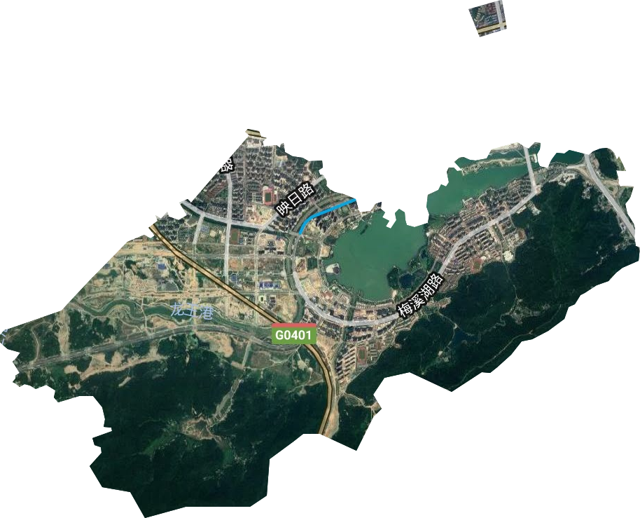 梅溪湖街道卫星图