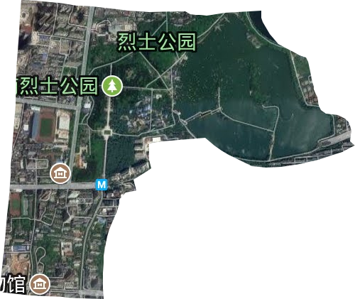 清水塘街道卫星图