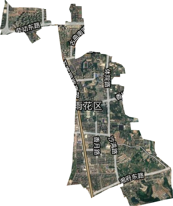 圭塘街道卫星图