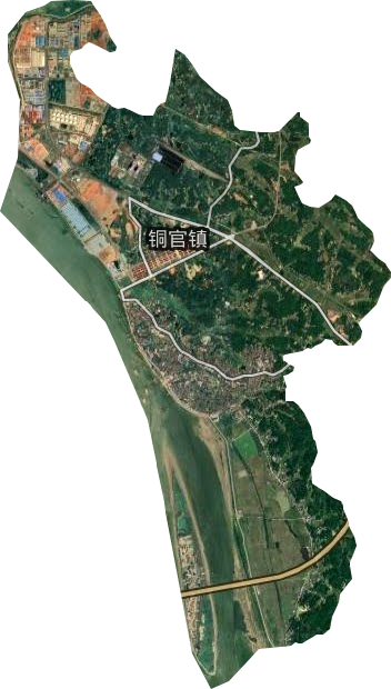 铜官镇卫星图