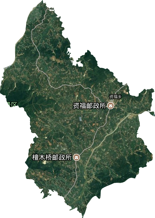 资福乡卫星图