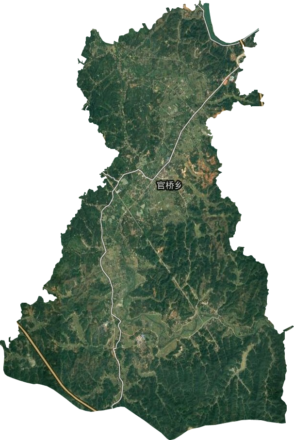 官桥镇卫星图