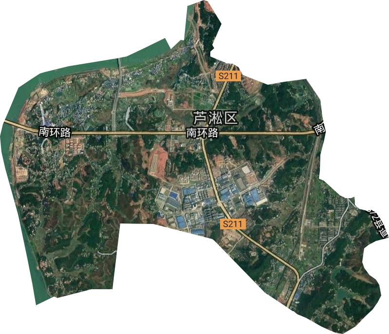 枫溪街道卫星图