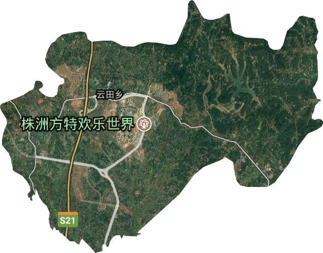 云田镇卫星图