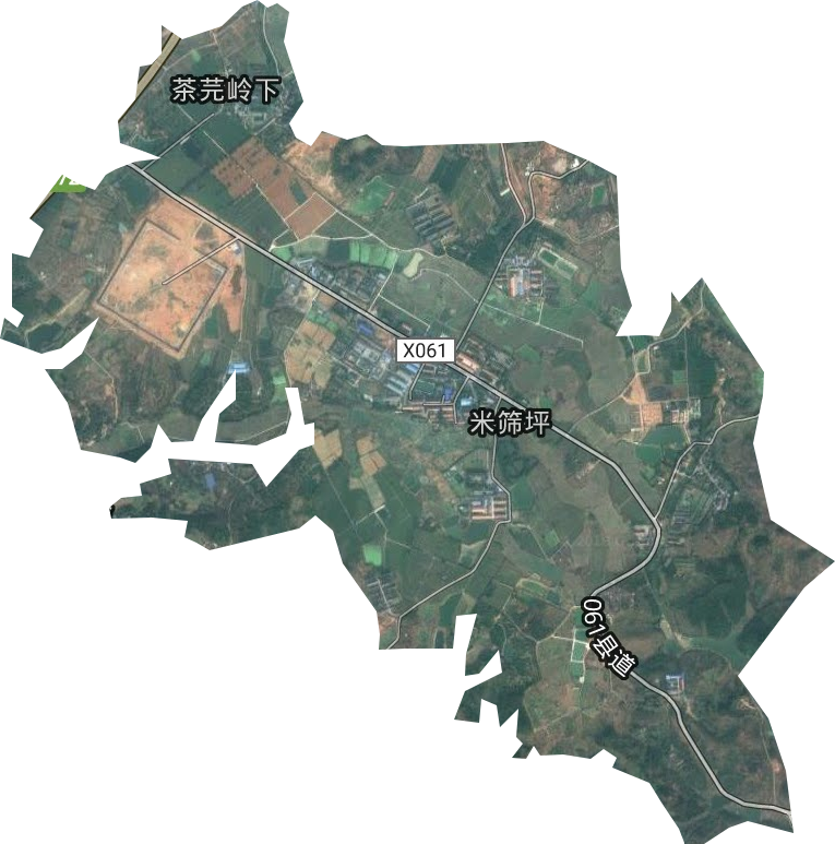 茶陵监狱卫星图