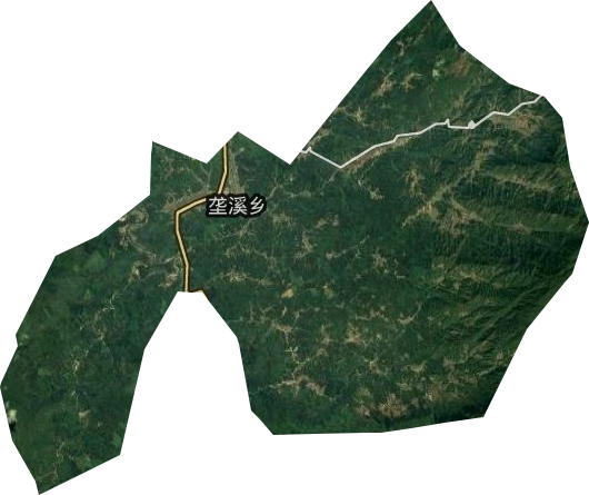 垄溪乡卫星图