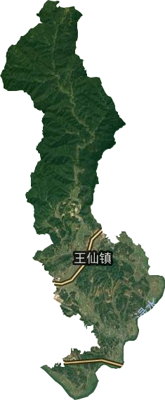 王仙镇卫星图