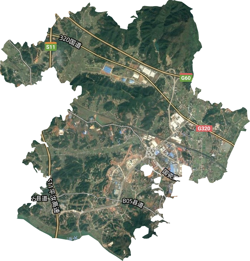 醴陵地图高清版