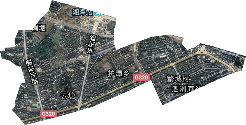 云塘街道卫星图