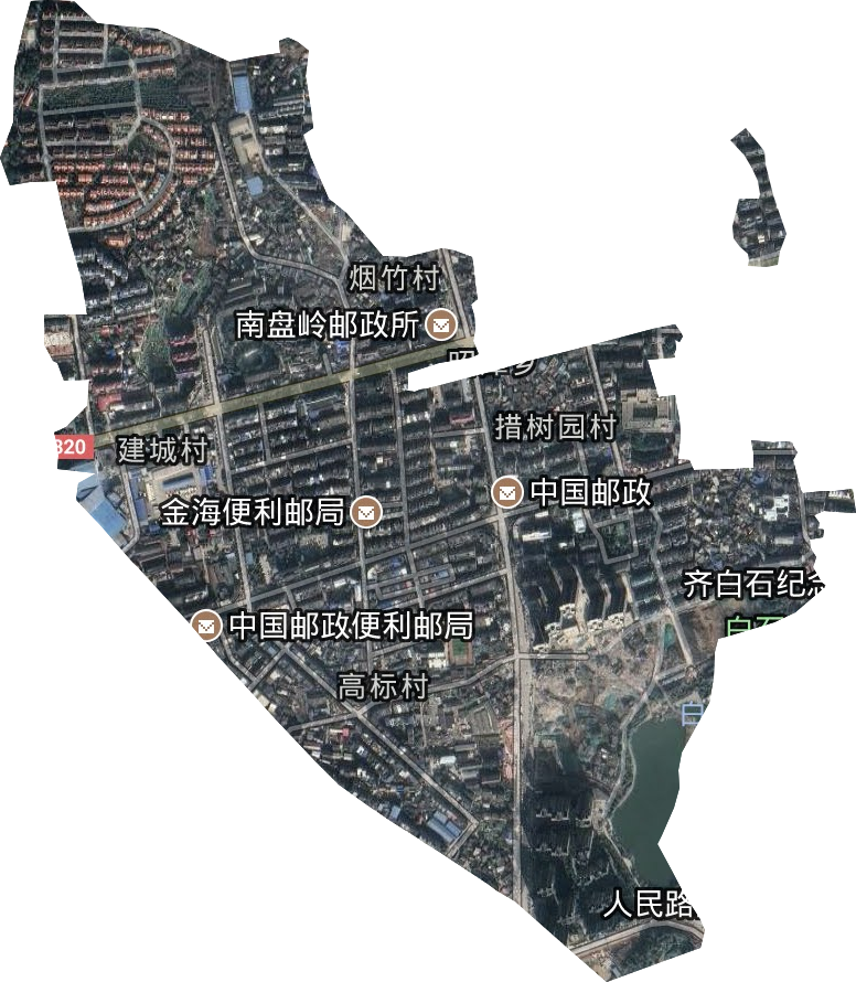 昭潭乡卫星图