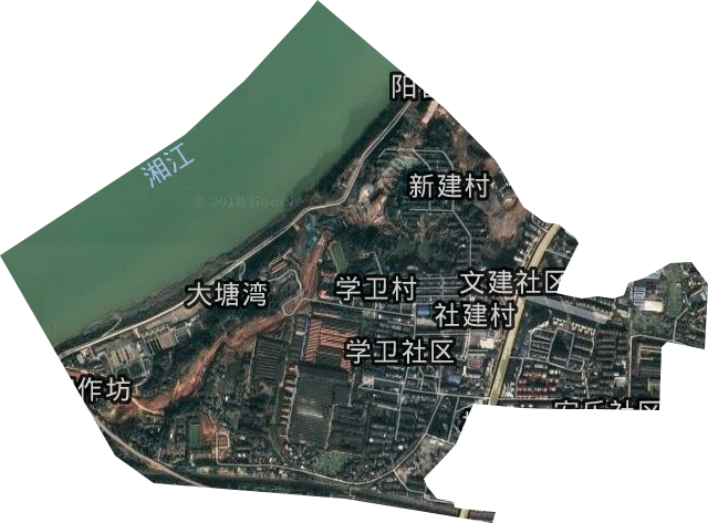 社建村街道卫星图
