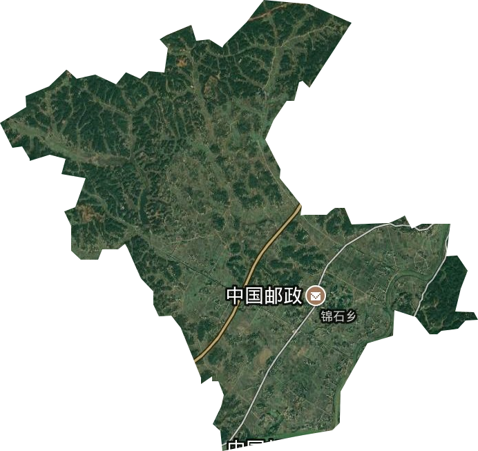 锦石乡卫星图