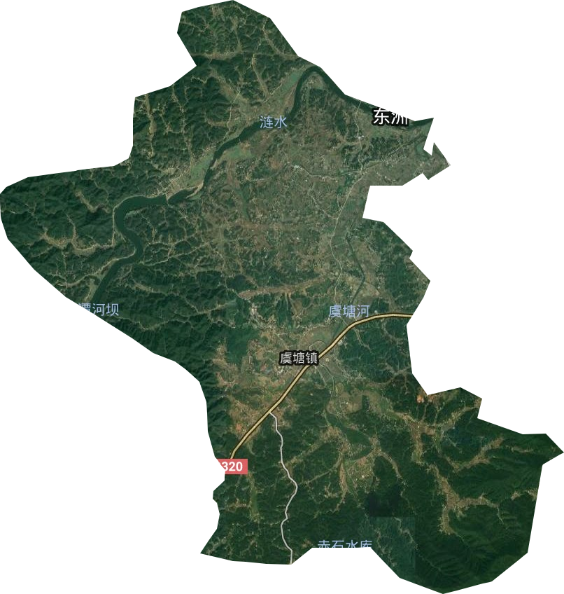 虞塘镇卫星图