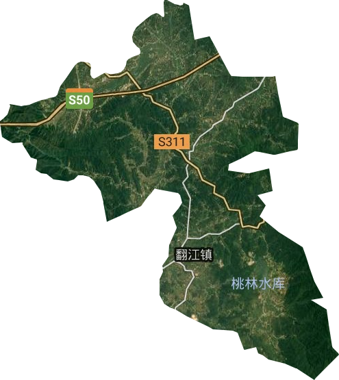 翻江镇卫星图