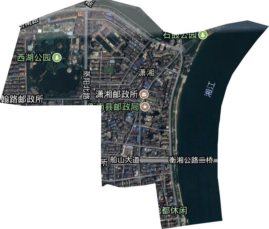 潇湘街道卫星图