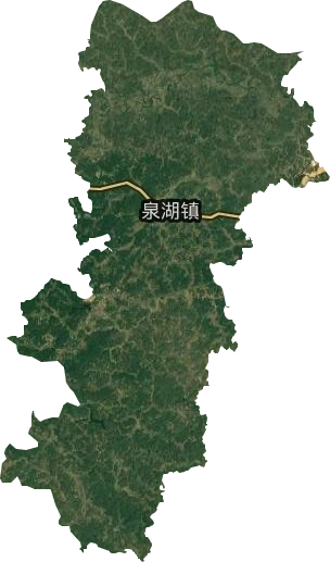 泉湖镇卫星图