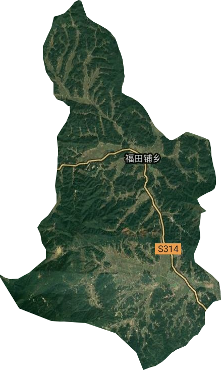 福田乡卫星图
