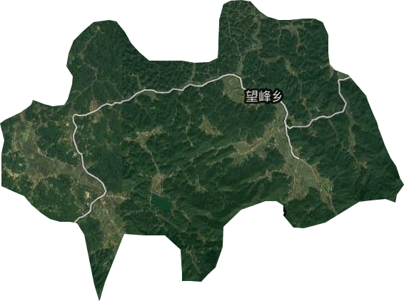 望峰乡卫星图