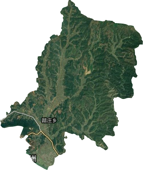 踏庄乡卫星图