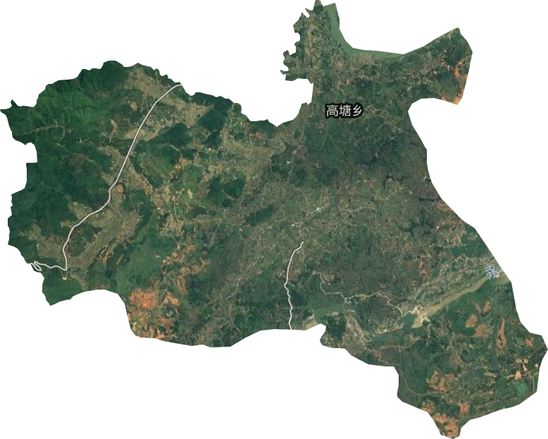 高塘乡卫星图