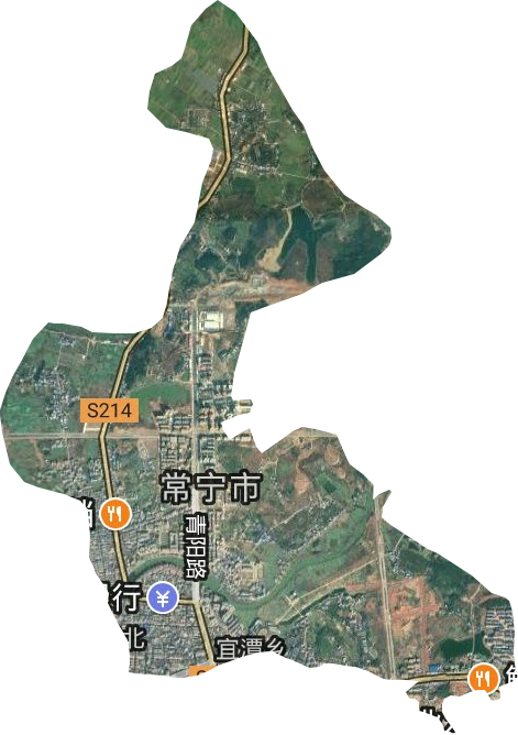 宜阳街道卫星图