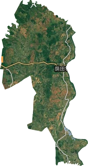 荫田镇卫星图