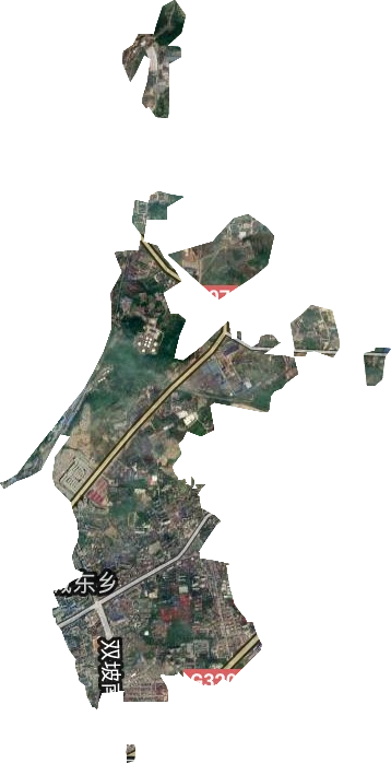 龙须塘街道卫星图