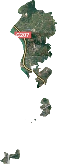 城东乡卫星图